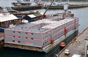 Welfare concerns for asylum seekers onboard ‘inhumane’ Bibby Stockholm A large vessel on the water