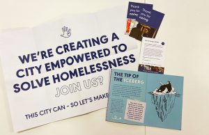 Bristol homelessness charity prepares for “even busier” Christmas selection of leaflets and pamphlets