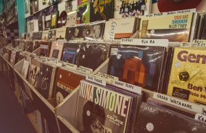 Bristol marks Record Store Day at one of its largest music stores Records in a record store