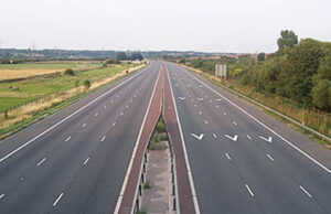 Empty motorway