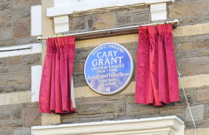 New plaque unveiled to honour Bristol actor Cary Grant