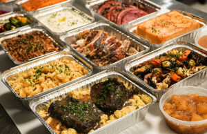 Food at table