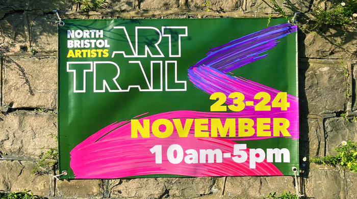 North Bristol Art Trail poster in Redland