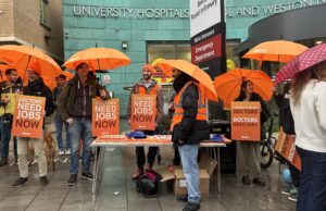 Striking doctor: ‘I fear for my job security’